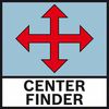 ระบบ Centre Finder มีตัวนำสายตาสำหรับหาตำแหน่งศูนย์กลางของวัตถุได้อย่างแม่นยำ