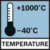 ช่วงการวัด ช่วงการวัด –40 ถึง +1000°C