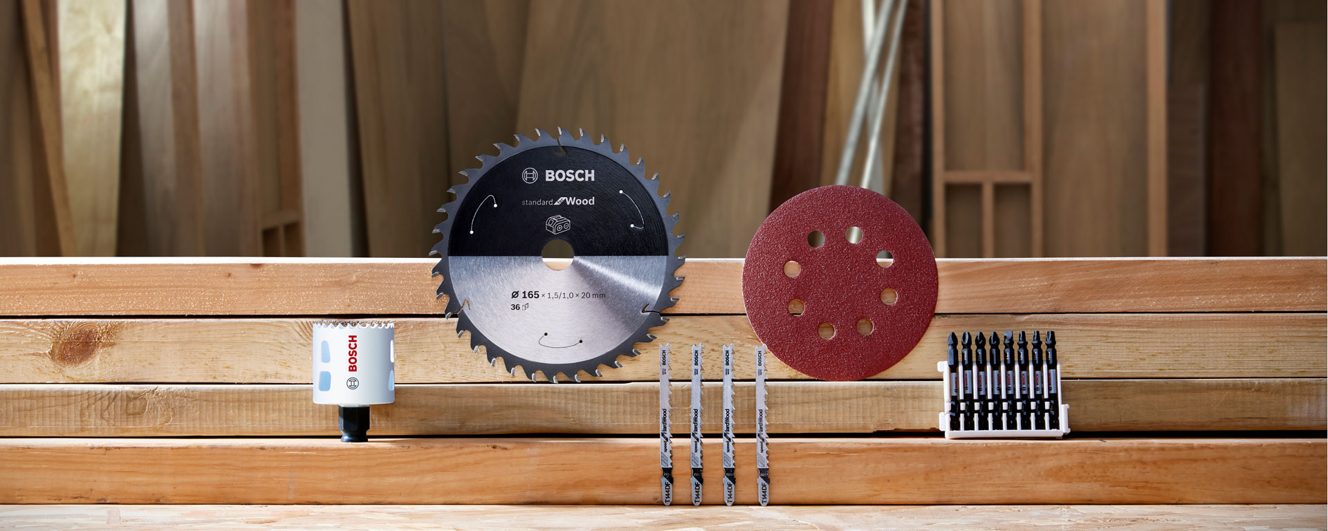 Bosch Professional<br/>สำหรับงานไม้